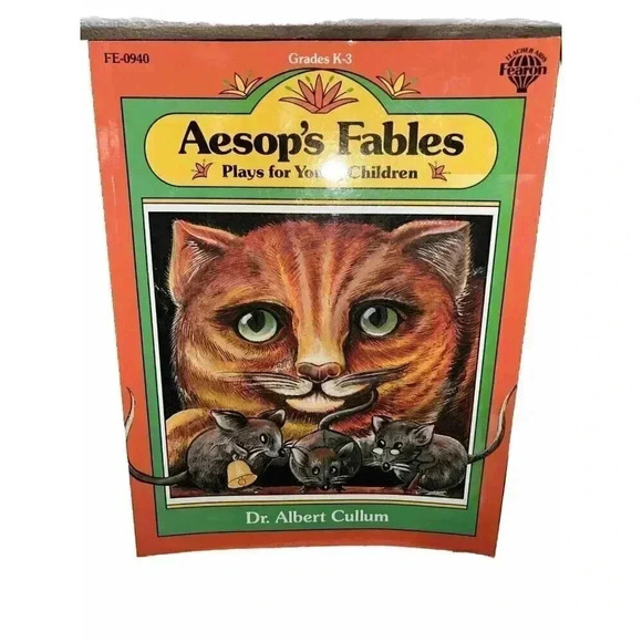 Aesop’s Fables Book Plays For Young Children Grades K-3 By Dr. Albert Cullum - Picture 1 of 2